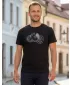 Moška majica s kratkimi rokavi ALTISPORT CARRYOVER ALM160AL805 ČRNA