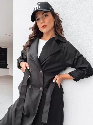 Plašč DSTREET BINCIA TY4342 ČRN
