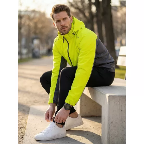  Moška jakna ALTISPORT NoPrint NP/ALM835 NEON RUMENA 