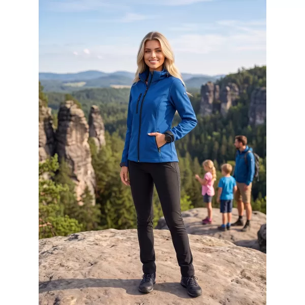  Ženska softshell jakna ALTISPORT NoPrint NP/ALW125 KRALJEVSKO MODRA 