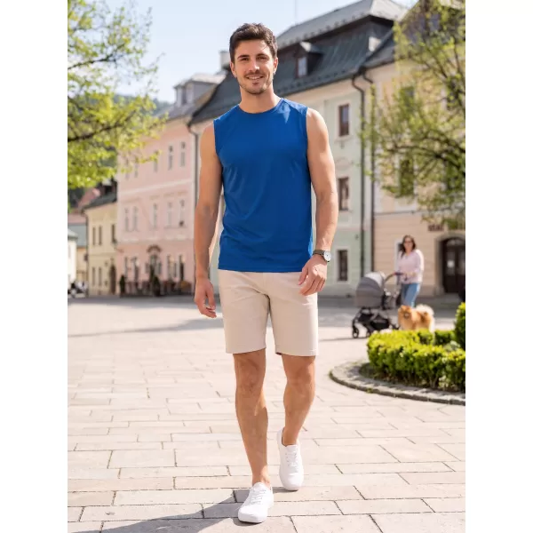  Moški funkcionalni brezrokavnik ALTISPORT NoPrint NP/ALM028 KRALJEVSKO MODRA 