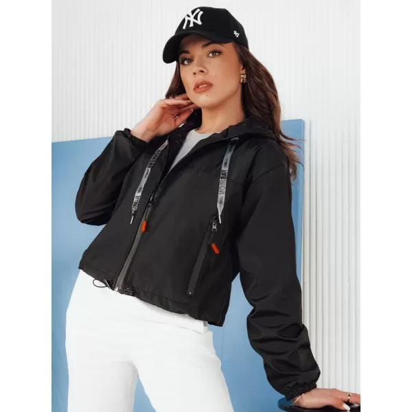  Ženska jakna jeansa DSTREET ALONDRASS TY4334 ČRN 