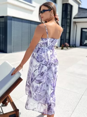 Obleka DSTREET SERENA EY2534 BELA