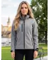 Ženska softshell jakna ALTISPORT NoPrint NP/ALW125 JEKLENO SIVA