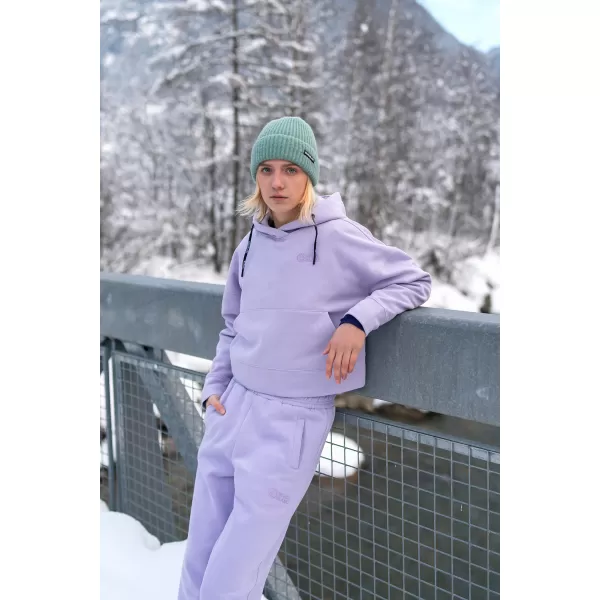  Ženske bombažne trenirke NORDBLANC BOYFRIEND NBSPL7888 VIJOLIČNA 
