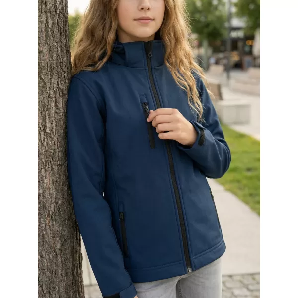  Otroška softshell jakna ALTISPORT NoPrint NP/ALK535 MORNARSKO MODRA 