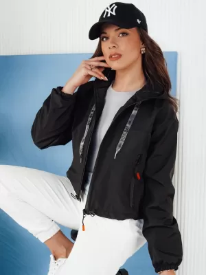 Ženska jakna jeansa DSTREET ALONDRASS TY4334 ČRN