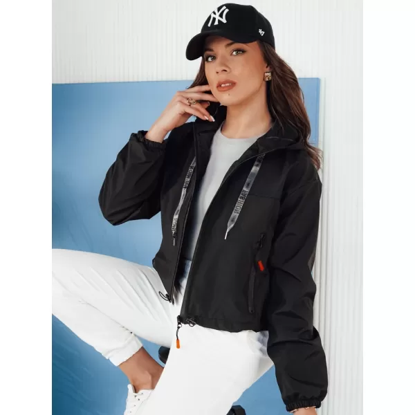  Ženska jakna jeansa DSTREET ALONDRASS TY4334 ČRN 