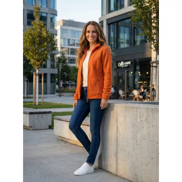  Ženski pulover iz flisa ALTISPORT NoPrint NP/ALW405 ORANŽNA 