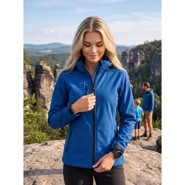  Ženska softshell jakna ALTISPORT NoPrint NP/ALW125 KRALJEVSKO MODRA 