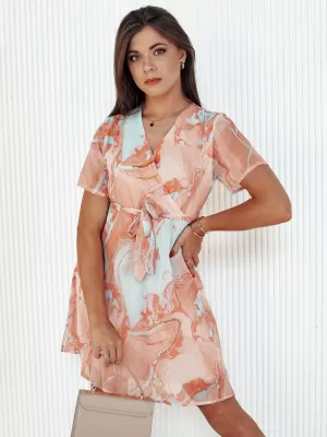 Obleka DSTREET CHICLOVE EY2517 ORANŽNA