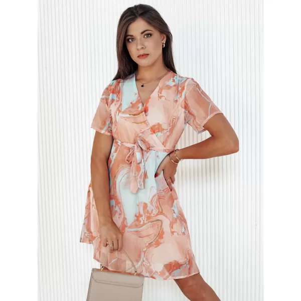  Obleka DSTREET CHICLOVE EY2517 ORANŽNA 