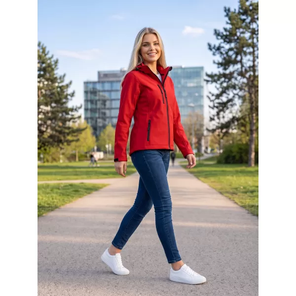 Ženska softshell jakna ALTISPORT NoPrint NP/ALW125 RDEČA 