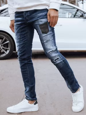 Kavbojke DSTREET UX4296 MODRO