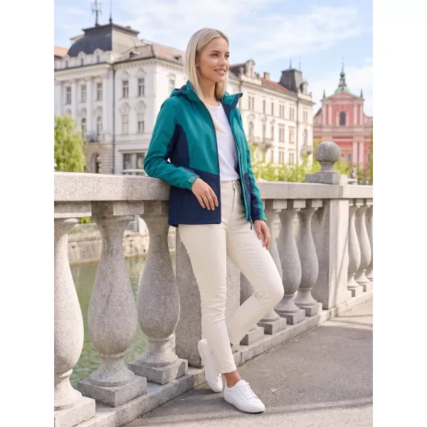  Ženska jakna ALTISPORT NoPrint NP/ALW935 SMARAGDNO 