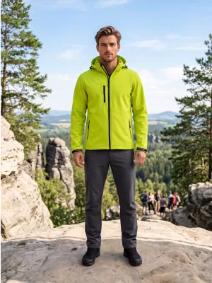 Moška softshell jakna ALTISPORT NoPrint NP/ALM225 APNO