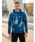 Moški premium pulover ALTISPORT VOJ/ALM010MI01 SMARAGDNO/MODRA
