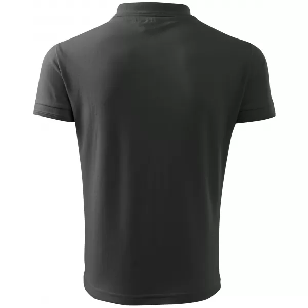  Moška majica s kratkimi rokavi z ovratnikom ALTISPORT NP/ALM302 TEMNI SKRILAVEC 