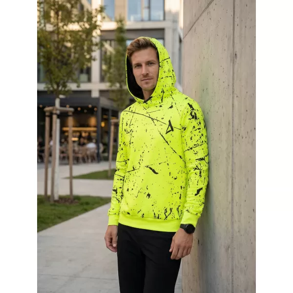  Moški vrhunski funkcionalni pulover ALTISPORT VOJ/ALM034MI01 NEON RUMENA 