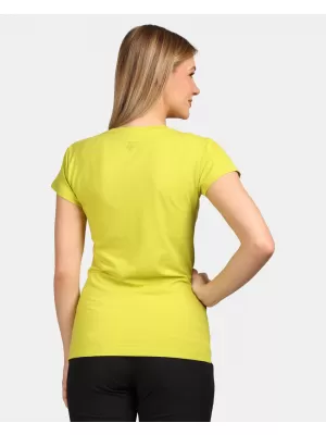 Ženska majica s kratkimi rokavi KILPI PROMO-W VL0366KI SVETLO ZELENA