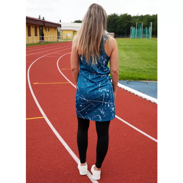 Ženska vrhunska funkcionalna brezrokavna obleka ALTISPORT VOJ/ALW034SAT01 SMARAGDNO 