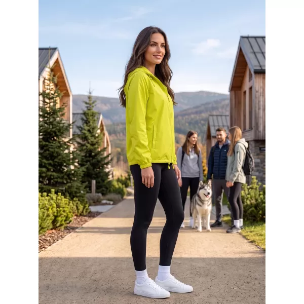  Unisex vetrovka ALTISPORT NoPrint NP/ALU425 NEON RUMENA 