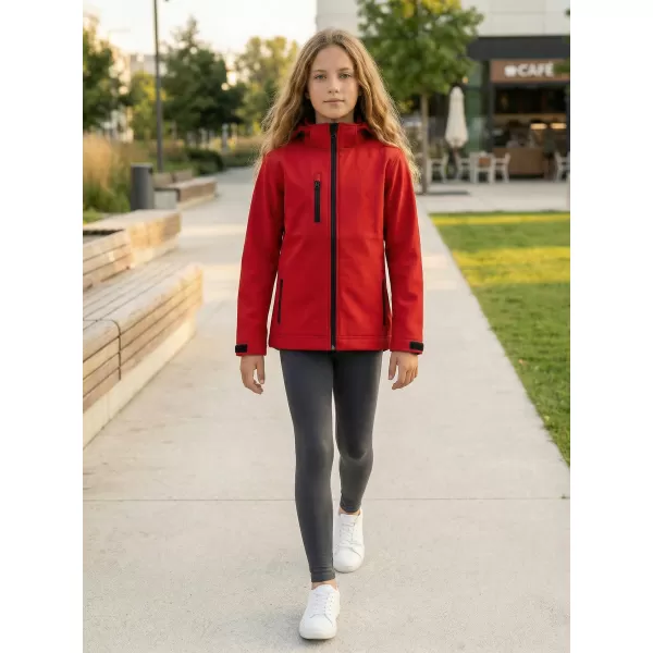  Otroška softshell jakna ALTISPORT NoPrint NP/ALK535 RDEČA 