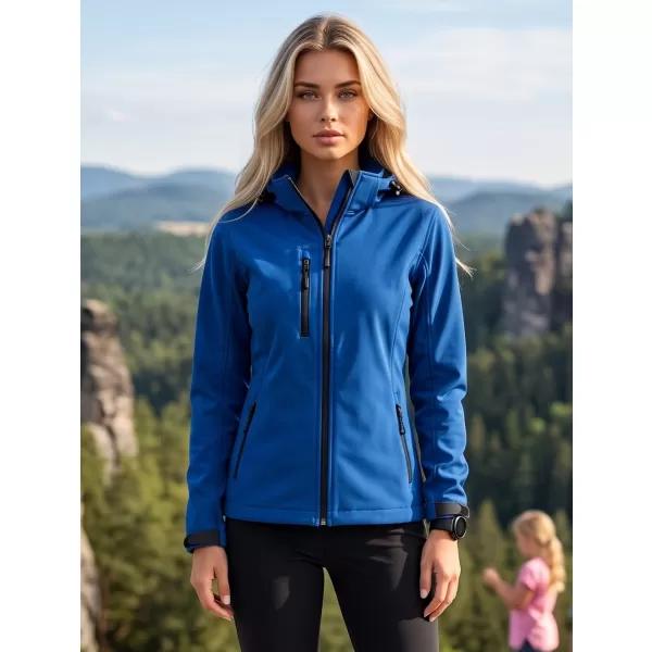  Ženska softshell jakna ALTISPORT NoPrint NP/ALW125 KRALJEVSKO MODRA 