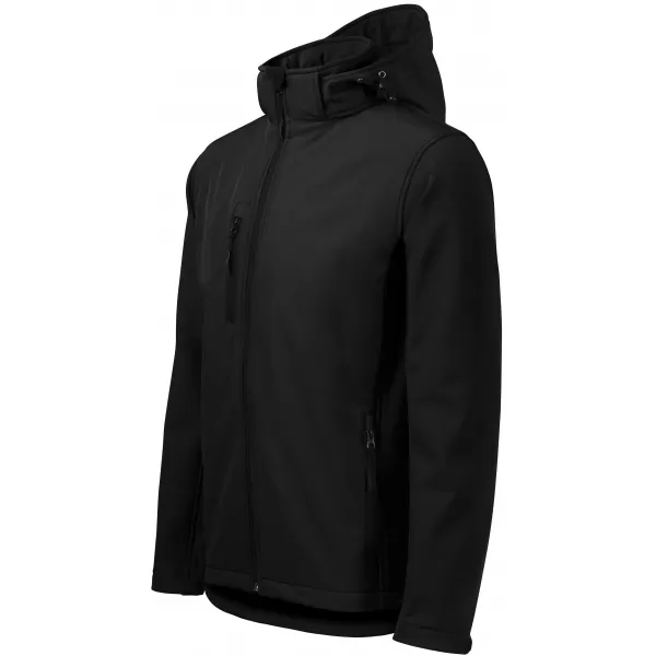  Moška softshell jakna ALTISPORT NoPrint NP/ALM225 ČRNA 