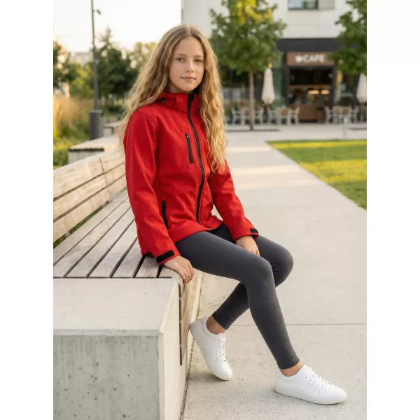  Otroška softshell jakna ALTISPORT NoPrint NP/ALK535 RDEČA 
