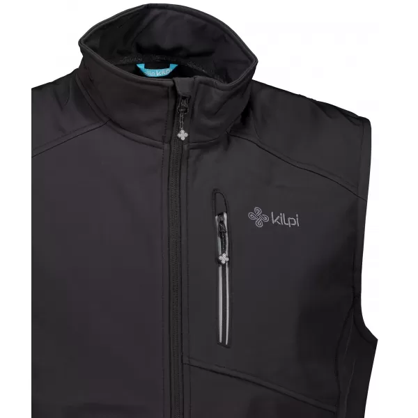  Moški softshell telovnik KILPI SOIL-M VM0118KI ČRNA 