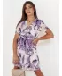 Obleka DSTREET CHICLOVE EY2526 VIJOLIČNA