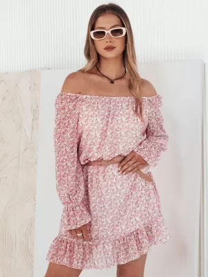 Obleka DSTREET KERVEN EY2469 ROZA