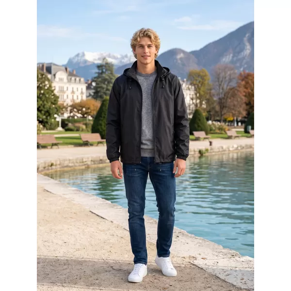  Unisex vetrovka ALTISPORT NoPrint NP/ALU425 ČRNA 
