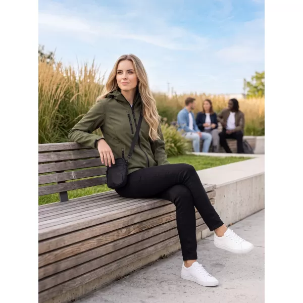  Ženska softshell jakna ALTISPORT NoPrint NP/ALW125 VOJAŠKI 