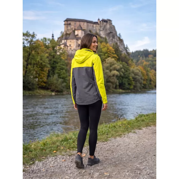  Ženska jakna ALTISPORT NoPrint NP/ALW935 NEON RUMENA 