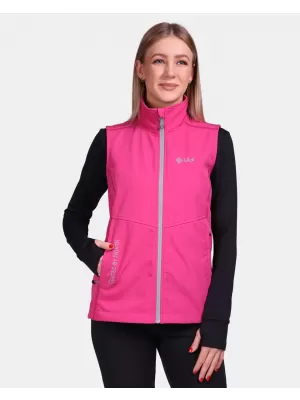 Ženski softshell telovnik KILPI SOIL-W VL0113KI ROZA