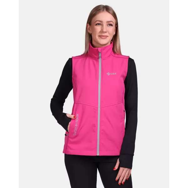  Ženski softshell telovnik KILPI SOIL-W VL0113KI ROZA 