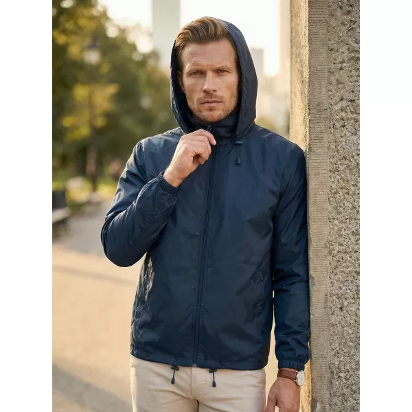  Unisex vetrovka ALTISPORT NoPrint NP/ALU425 MORNARSKO MODRA 