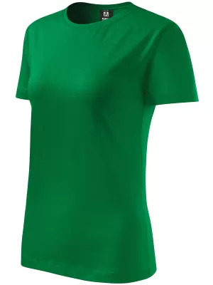 Ženska majica s kratkimi rokavi ALTISPORT NoPrint NP/ALW331 SREDNJE ZELENA