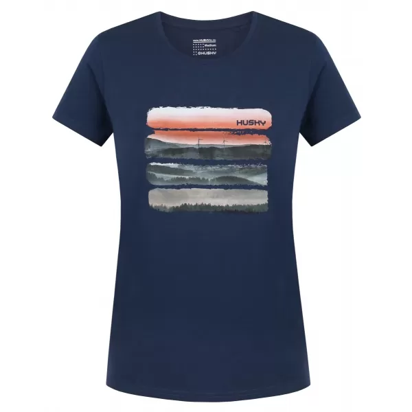  Srajca HUSKY TEE VANE L TEMNO MODRA 