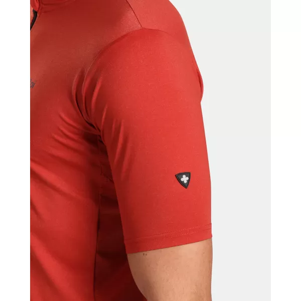  Moški kolesarski dres KILPI CAVALET-M VM0357KI TEMNO RDEČA 