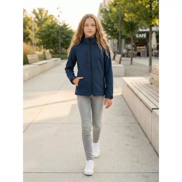  Otroška softshell jakna ALTISPORT NoPrint NP/ALK535 MORNARSKO MODRA 