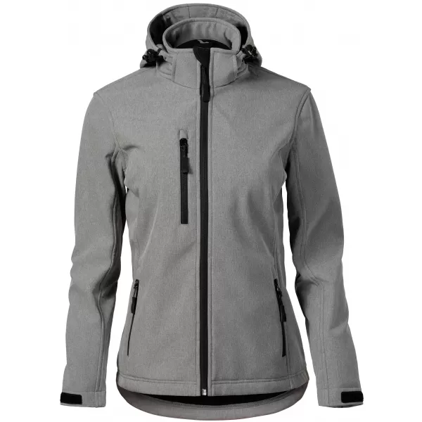  Ženska softshell jakna ALTISPORT NoPrint NP/ALW125 JEKLENO SIVA 