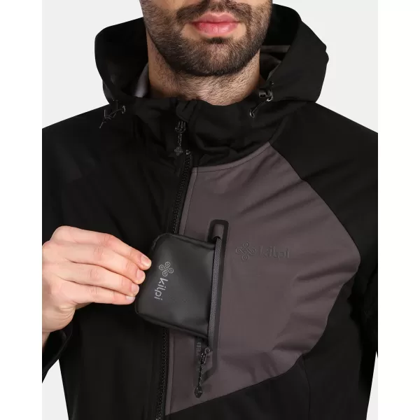  Moška softshell jakna KILPI BELTRA-M VM0107KI ČRNA 