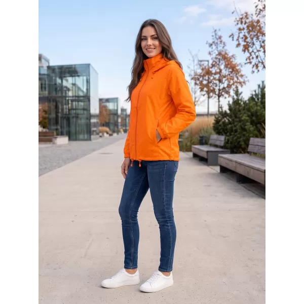  Unisex vetrovka ALTISPORT NoPrint NP/ALU425 NEON ORANŽNA 