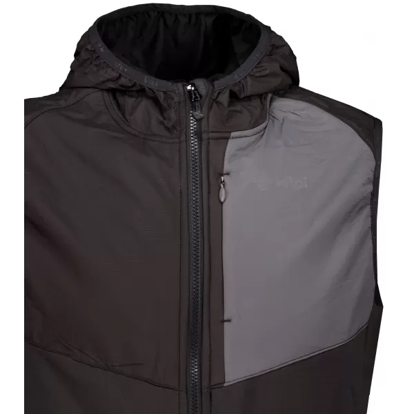  Moški softshell telovnik KILPI LENIA-M VM0117KI ČRNA 