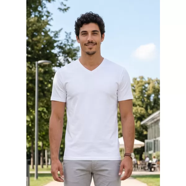  Moška majica s kratkimi rokavi ALTISPORT NoPrint NP/ALM007 BELA 