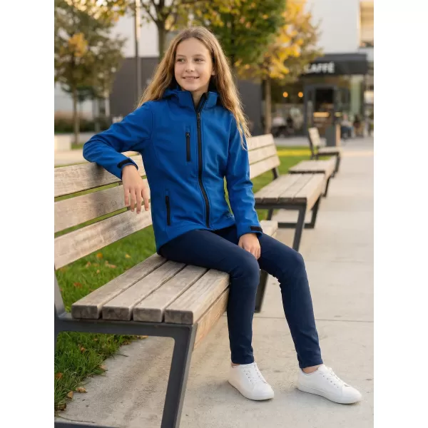  Otroška softshell jakna ALTISPORT NoPrint NP/ALK535 KRALJEVSKO MODRA 