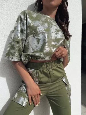 Tralna obleka DSTREET BIRWEKI AY1047 KHAKI